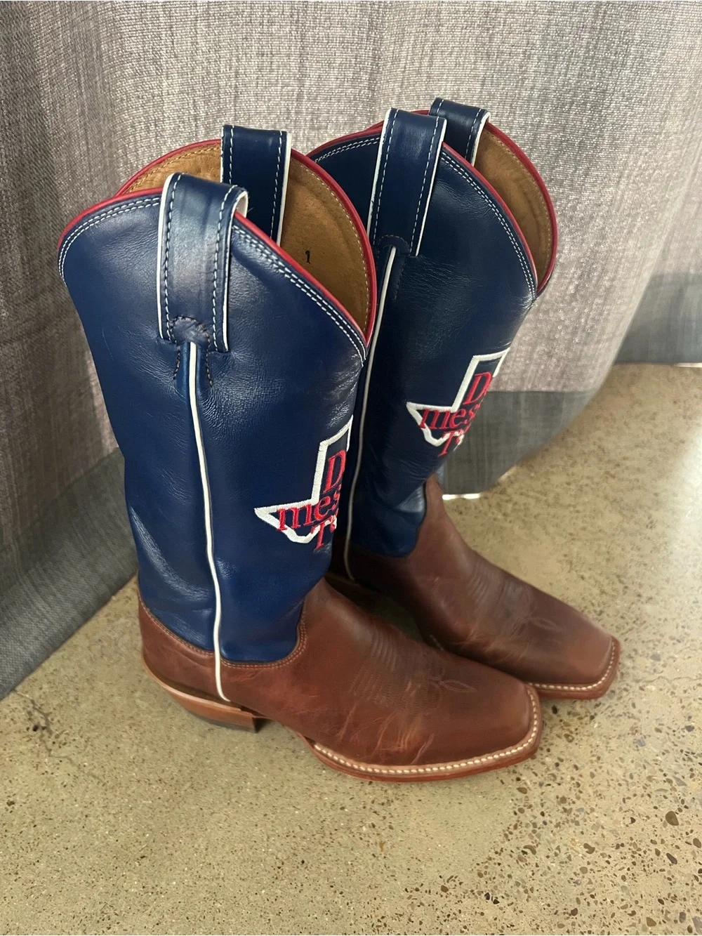 Women’s Justin Western Cowboy Boots - Don't Mess With Texas - Picture 2 of 4